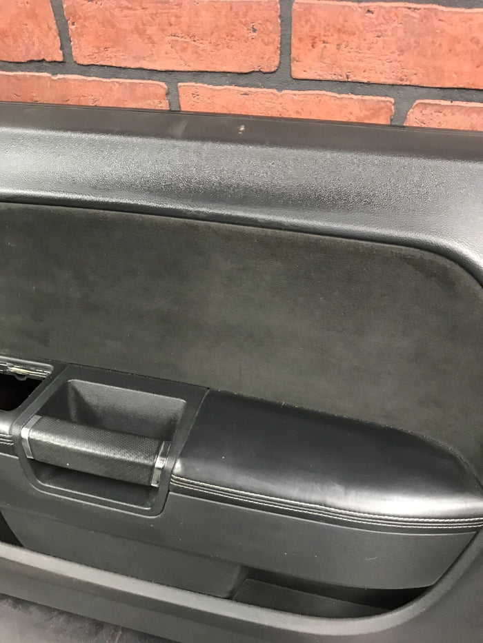 08-14 Dodge Challenger SRT Passenger Right Door Trim Panel Door Interior Black
