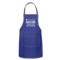 1 Star Adulting Adjustable Apron - royal blue