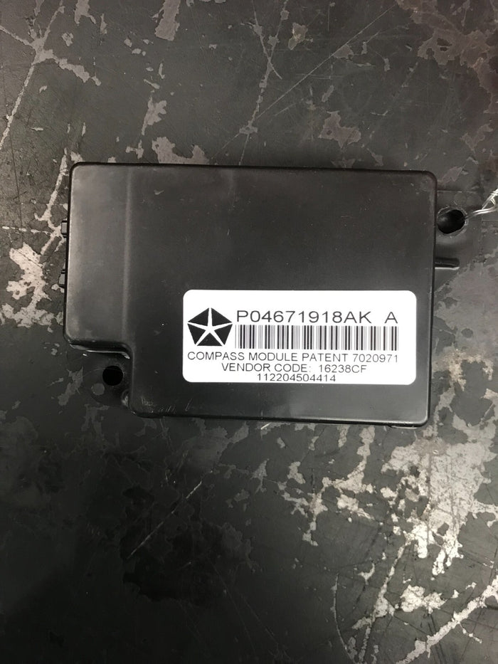 2007-2022 Chrysler Dodge Jeep Ram Mopar Compass Control Module 04671918AK