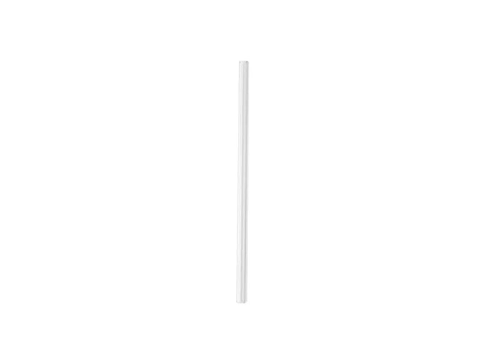 20cm Straight Clear Glass Straw