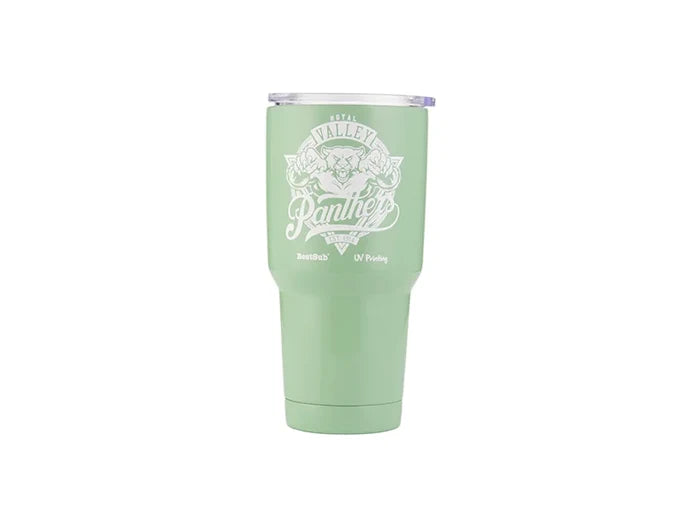 30oz/900ml UV Stainless Steel Tumbler (Green)