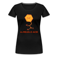 A-Mean-O Acid Science Joke Women’s Premium T-Shirt - black