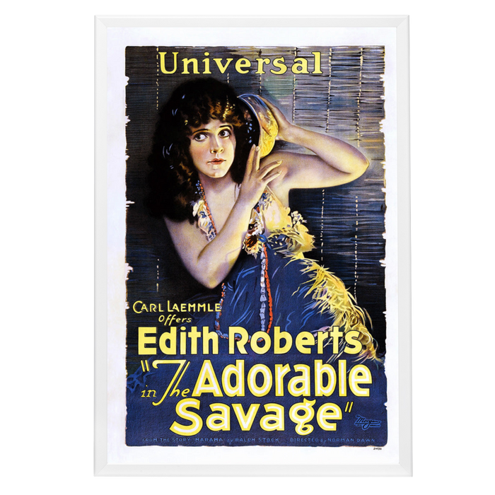 "Adorable Savage" (1920) Framed Movie Poster