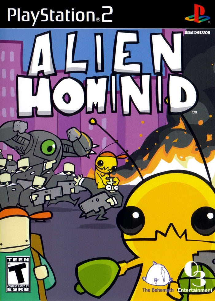 Alien Hominid PS2 - Video Game - Used - CaveGamers