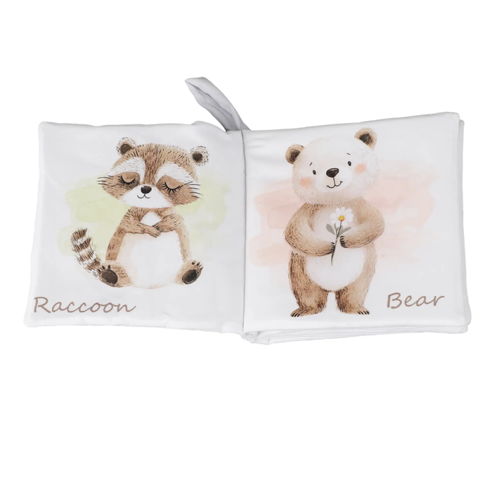 Ali+Oli - Baby Bear and Friends – Crinkle Cloth Soft Baby Book Gift by Ali+Oli