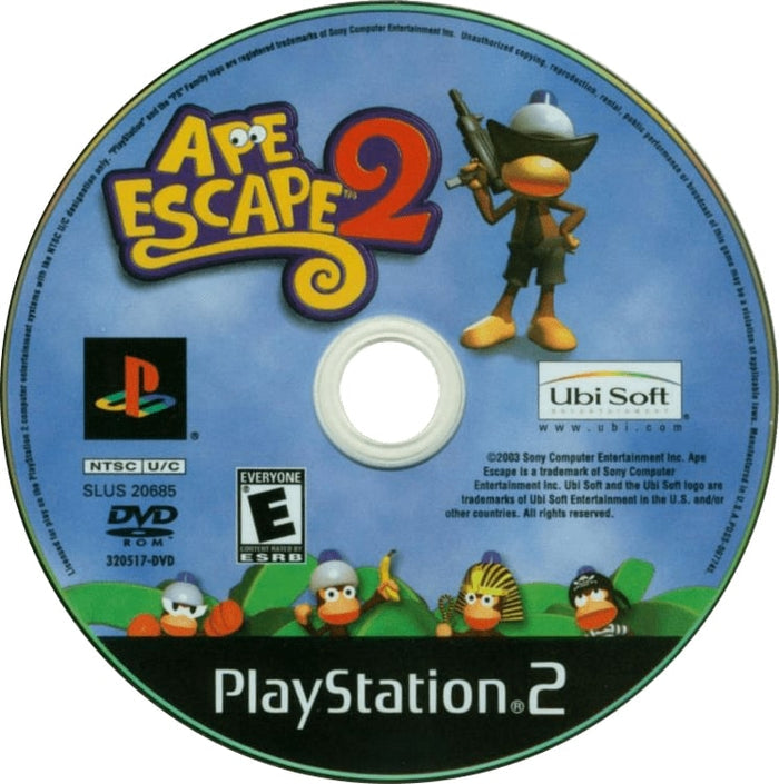 Ape Escape 2 PS2 - Video Game - Used - CaveGamers - Image 3