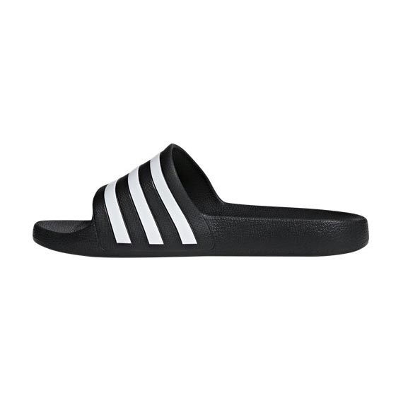 Aqua 3-Stripes Adult Slip-On Sandals