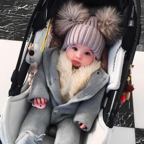 Baby Pom Pom Hat