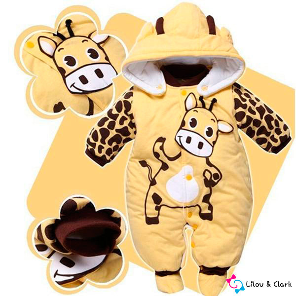Baby Winter Animal Jumpsuit