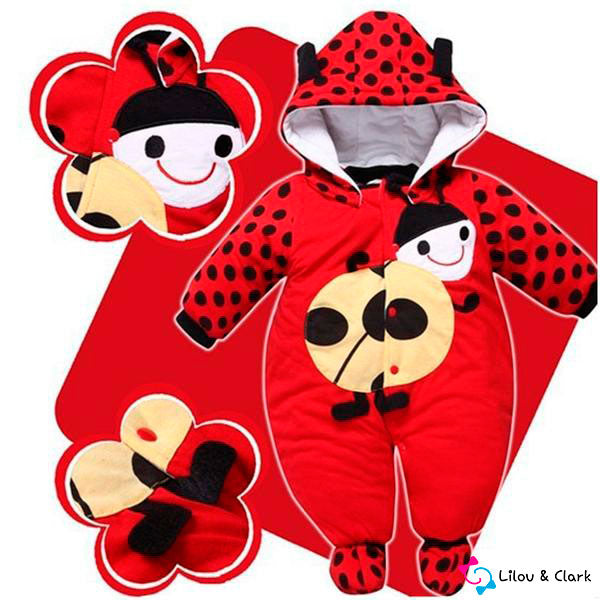 Baby Winter Animal Jumpsuit