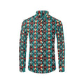 Baha Ranch Teal Aztec Unisex Western Button Up Shirt