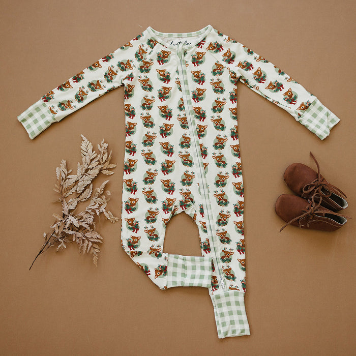 Bamboo Zipper Pajama