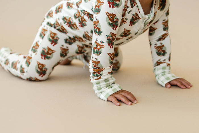 Bamboo Zipper Pajama