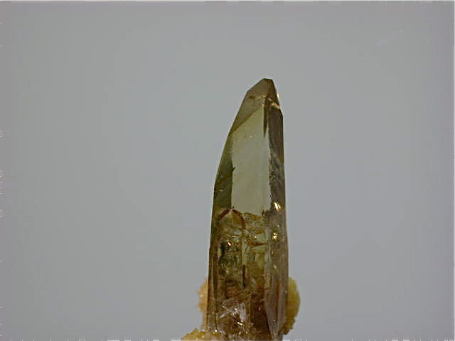 Barite with Calcite, Smith Ranch, Meade County, South Dakota Miniature 1.3 x 1.5 x 3.7 cm $150. Online 12/1