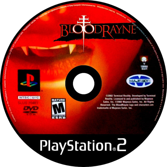Bloodrayne PS2 - Video Game - Used - CaveGamers - Image 3
