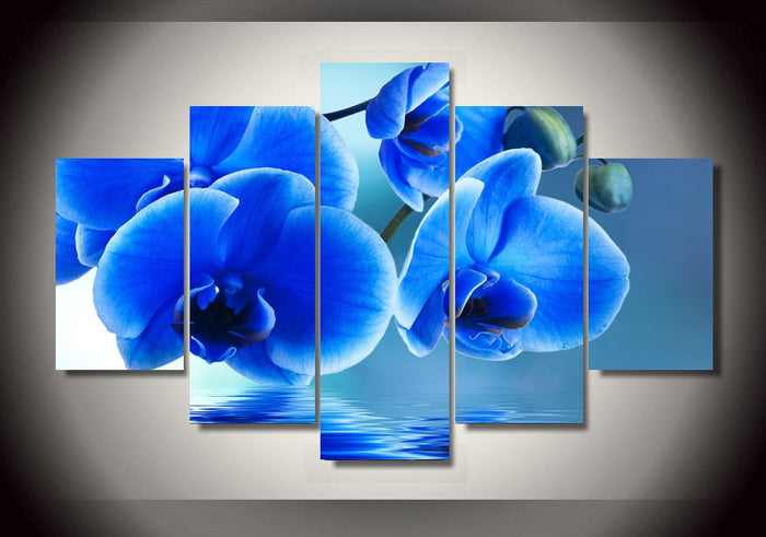 Blue Orchids