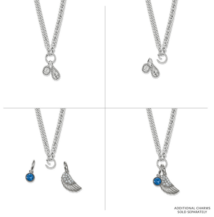 Brighton - Twinkle Luxe Charm Link Necklace