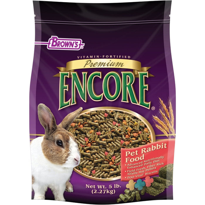 Brown's Encore Premium Pet Rabbit Food - New York Bird Supply