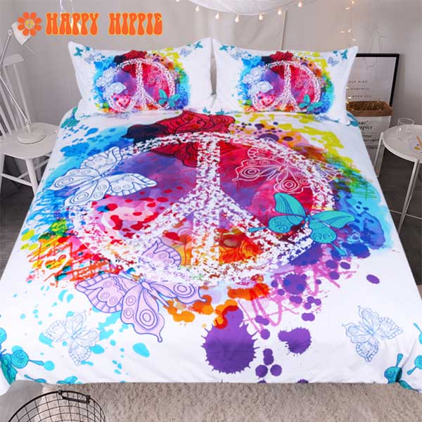 Butterfly Peace Bedding Set