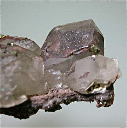 Calcite with Chalcopyrite and Hematite Miniature 2.3 x 5 x 6 cm $75. Online July13