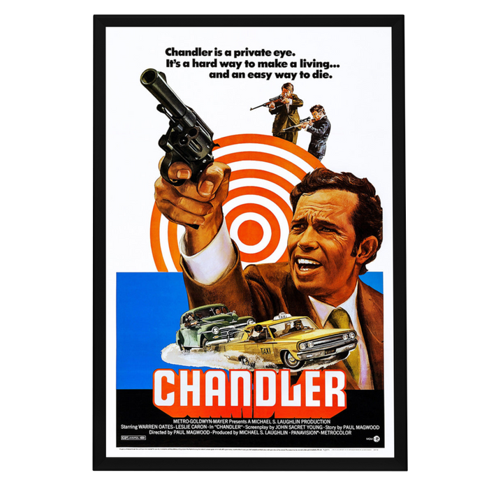 "Chandler" (1971) Framed Movie Poster