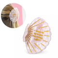 Chez Gagné - I Want To Be Where The People Aren't - Seashell Claw Clip by Chez Gagné
