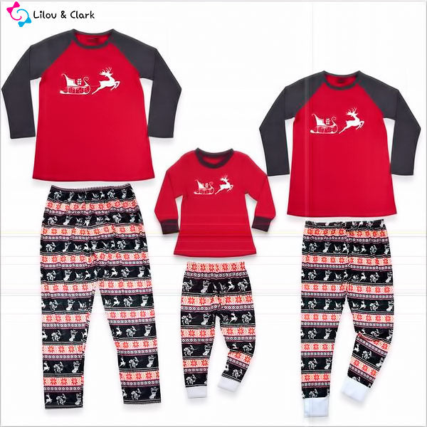 Christmas Is Here Family Pj's
