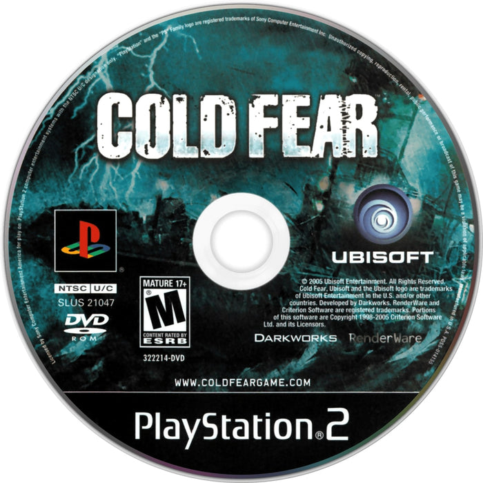 Cold Fear PS2 - Video Game - Used - CaveGamers - Image 3
