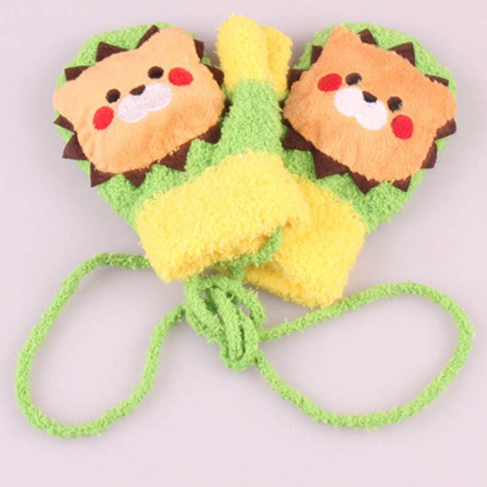 Cute animal gloves for children