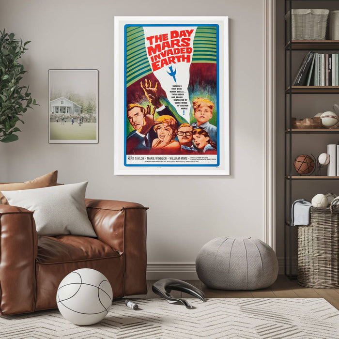 "Day Mars Invaded Earth" (1963) Framed Movie Poster