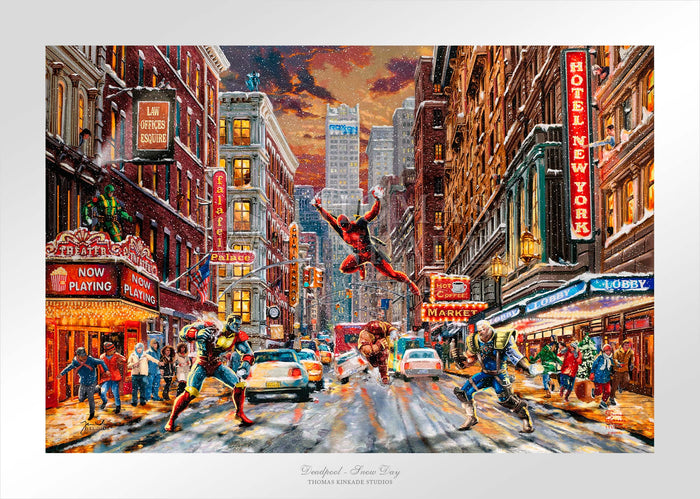 Deadpool - Snow Day  - Limited Edition Paper (SN - Standard Numbered)