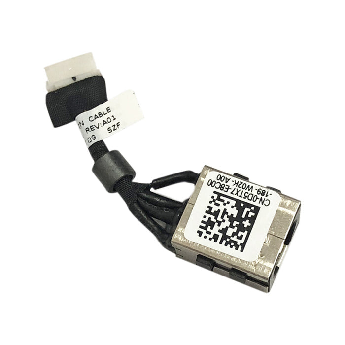 Dell Latitude 5300 5300 2-in-1 5310 2-in-1 DC Power Jack Cable 450.0G308.0031 0D5TX7