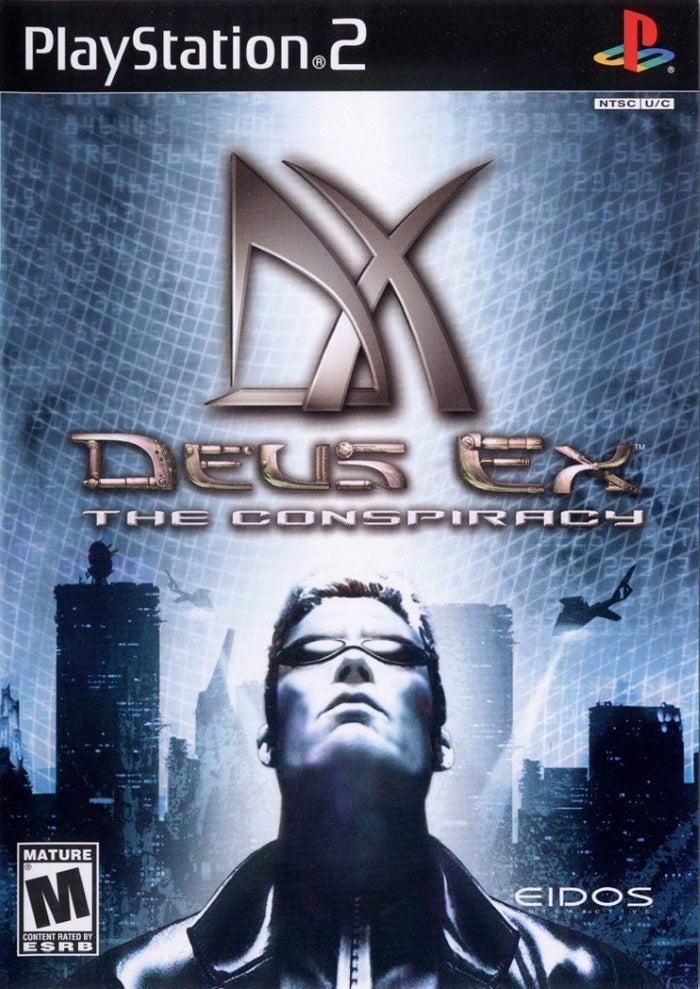 Deus Ex: The Conspiracy PS2 - Video Game - Used - CaveGamers