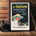 "Devil's Saddle" (1927) Framed Movie Poster