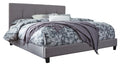 Dolante B130-782 Gray King Upholstered Bed