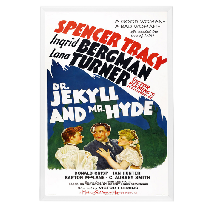 "Dr. Jekyll And Mr. Hyde" (1941) Framed Movie Poster