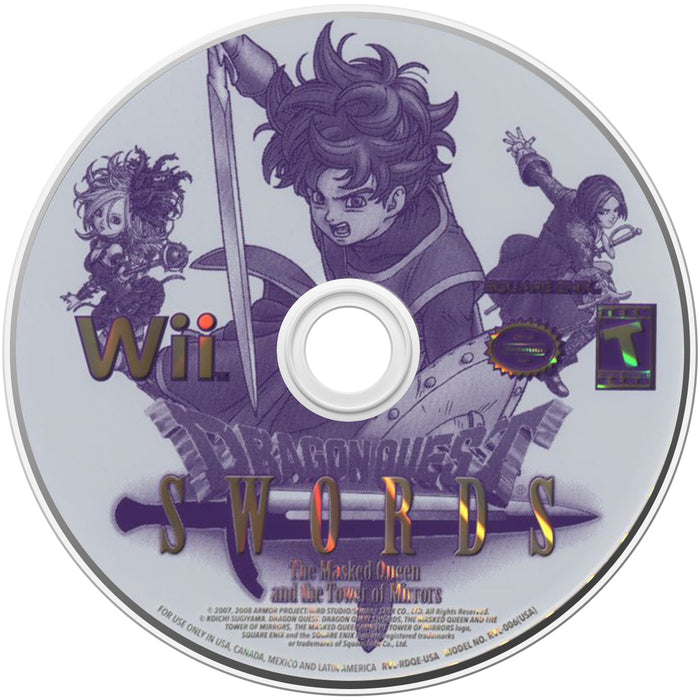 Dragon Quest Swords: The Masked Queen and Tower of Mirrors Wii - Video Game - Used - CaveGamers - Image 3