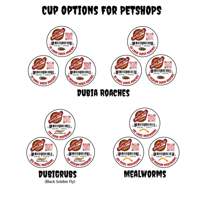 feeder insect cupping options