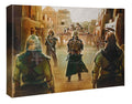 The Book of Boba Fett - A New Challenge - 10" x 14" Gallery Wrapped Canvas - Art Of Entertainment