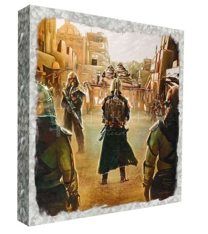 The Book of Boba Fett - A New Challenge - 14" x 14" Metal Box Art - Art Of Entertainment