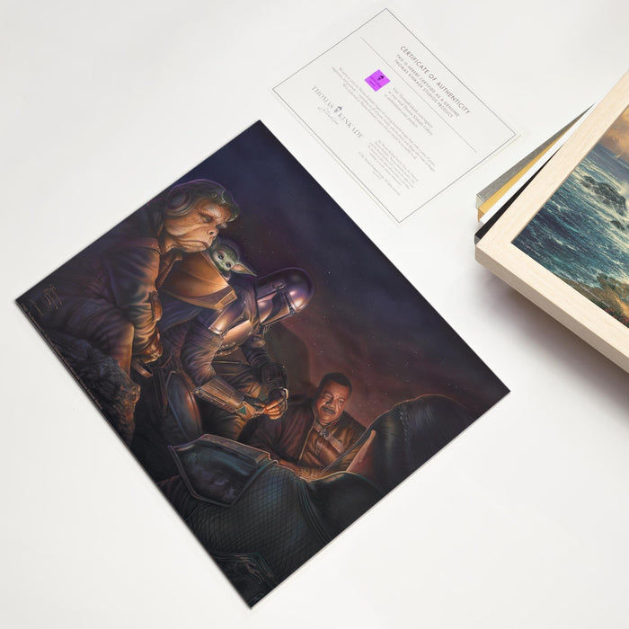 The Mandalorian - An Uneasy Alliance - Standard Art Prints - Art Of Entertainment