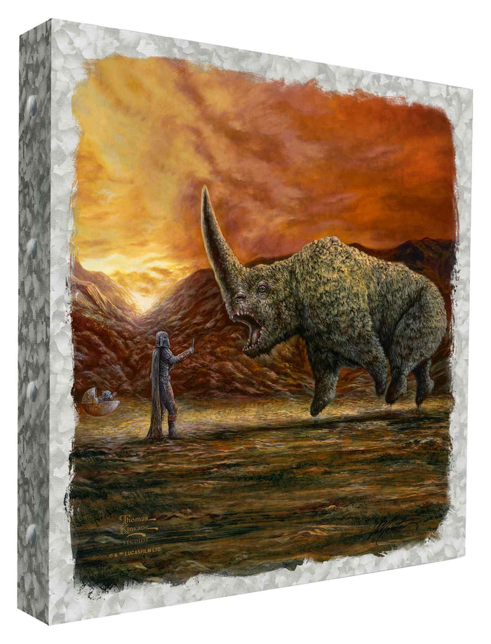 The Mandalorian - The Mudhorn - 14" x 14" Metal Box Art 110671