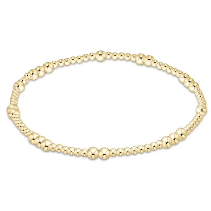 Enewton Bracelet Hope Unwritten Gold 3mm by Presence of Piermont