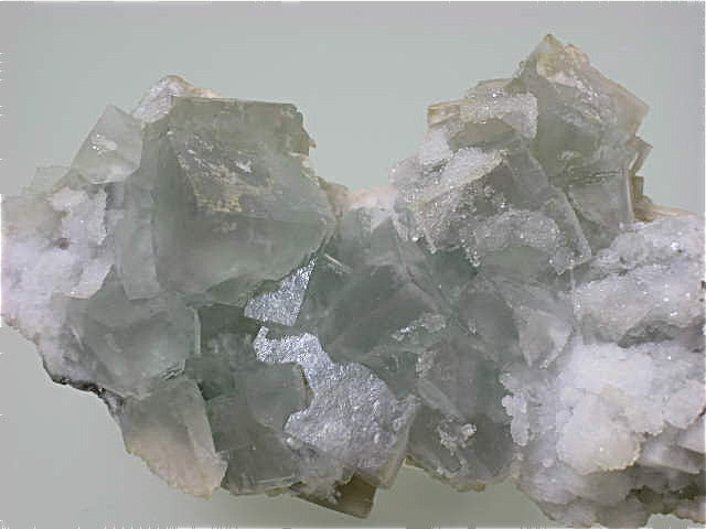 Fluorite, Sunnyside Mine, American Tunnel, Silverton, Colorado Small cabinet 2 x 4.5 x 9 cm $125. Online 12/20