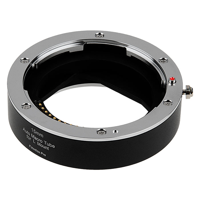 Fotodiox Pro Automatic Macro Extension Tube, 15mm Section - for L-Mount Alliance Mirrorless Cameras for Extreme Close-up Photography