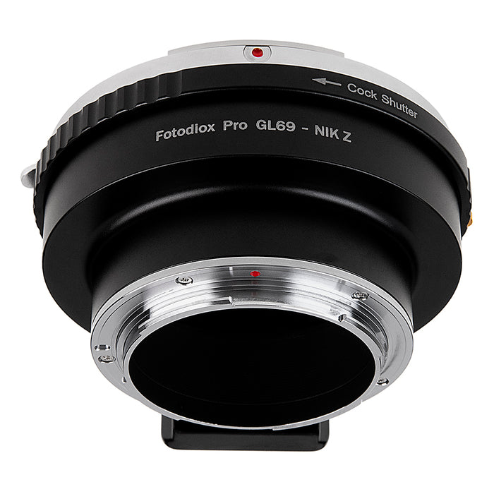 Fotodiox Pro Lens Mount Adapter - Compatible with Fujica GL69 Mount Lens to Nikon Z-Mount Mirrorless Camera Systems
