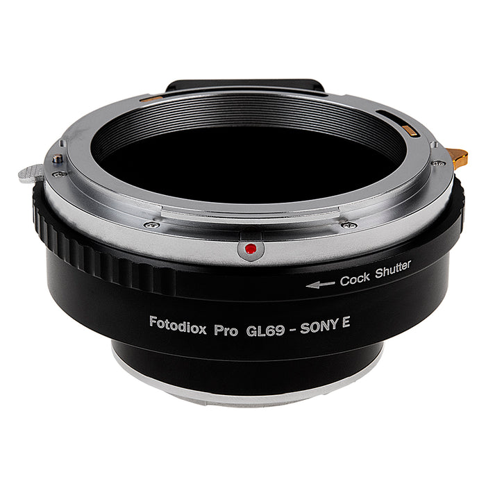 Fotodiox Pro Lens Mount Adapter - Compatible with Fujica GL69 Mount Lens to Sony Alpha E-Mount Mirrorless Camera Systems
