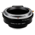 Fotodiox Pro Lens Mount Adapter - Compatible with Fujica GL69 Mount Lens to Sony Alpha E-Mount Mirrorless Camera Systems