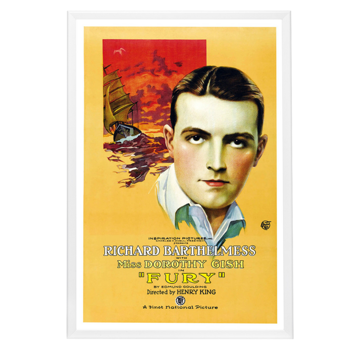 "Fury" (1923) Framed Movie Poster