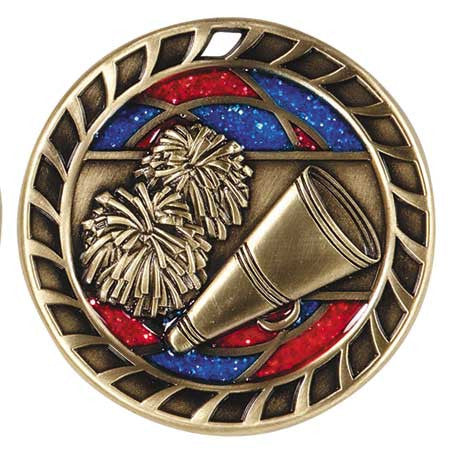 Glitter Sport Medals - Cheerleading